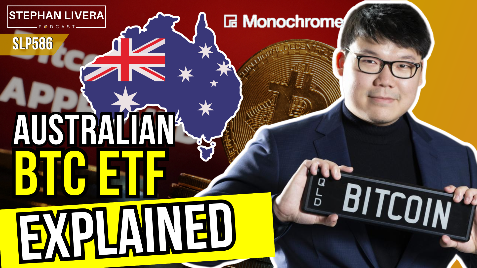 Direct Held Bitcoin ETF with in kind redemption with Jeff Yew, CEO,  Monochrome SLP586 – Stephan Livera